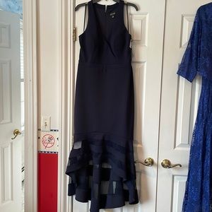 NWT beautiful navy dress.  Great for a wedding or party!